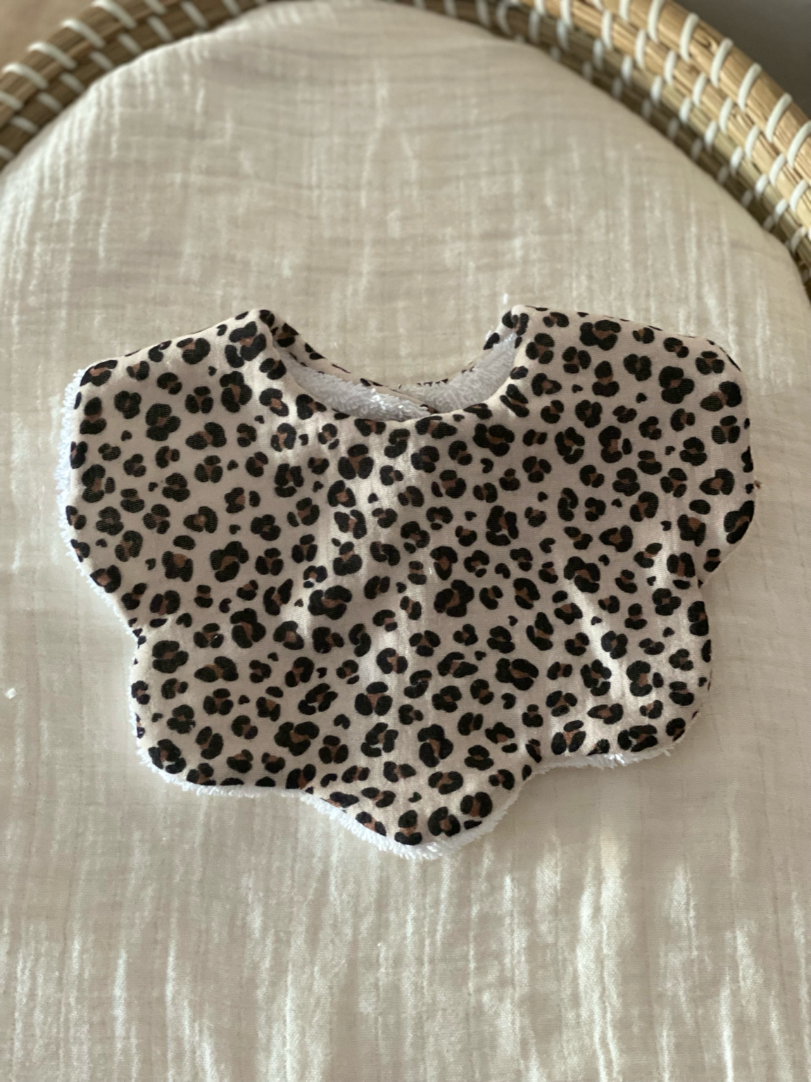 Bavoir bébé en gaze de coton