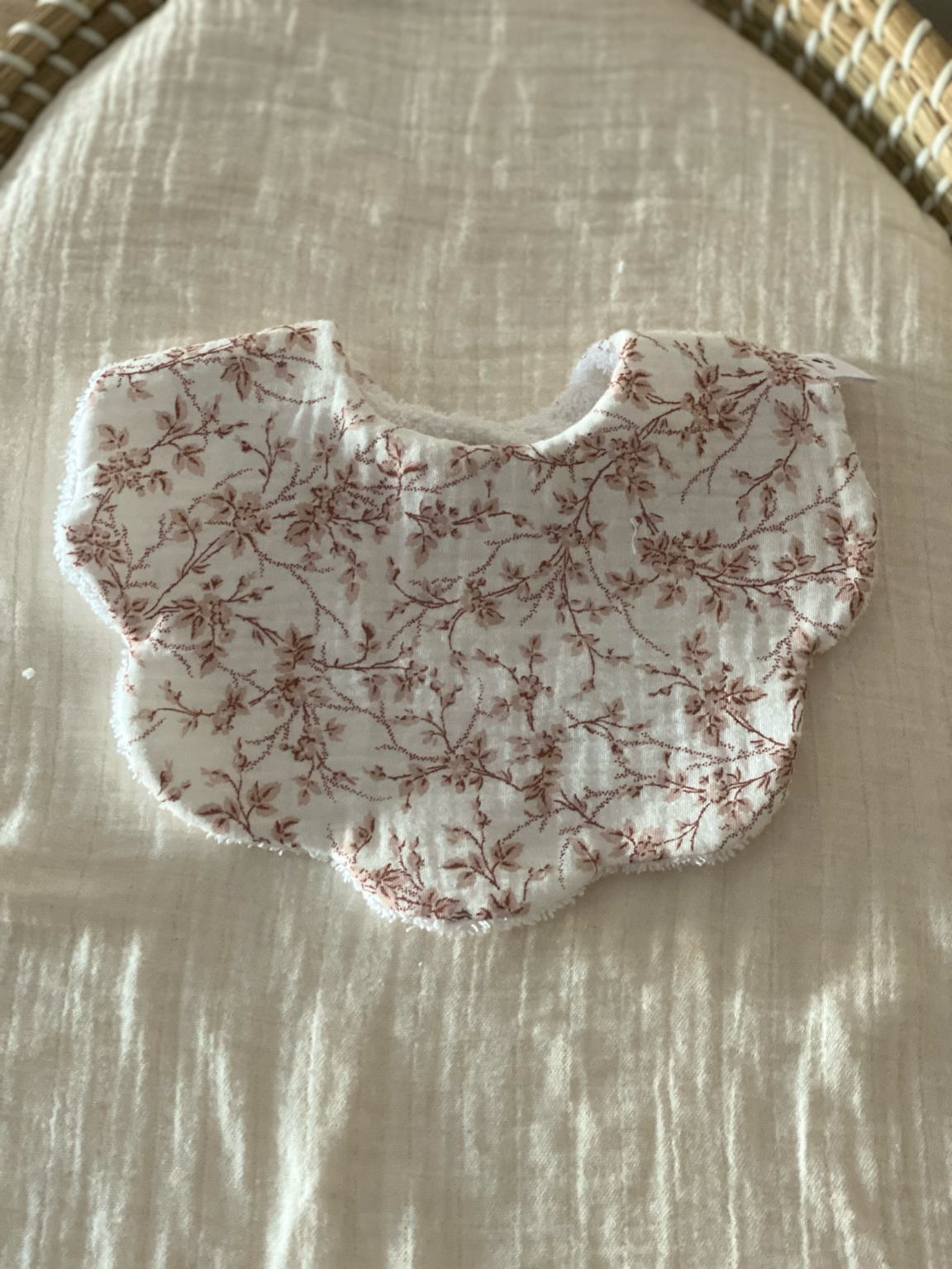 Bavoir bébé en gaze de coton