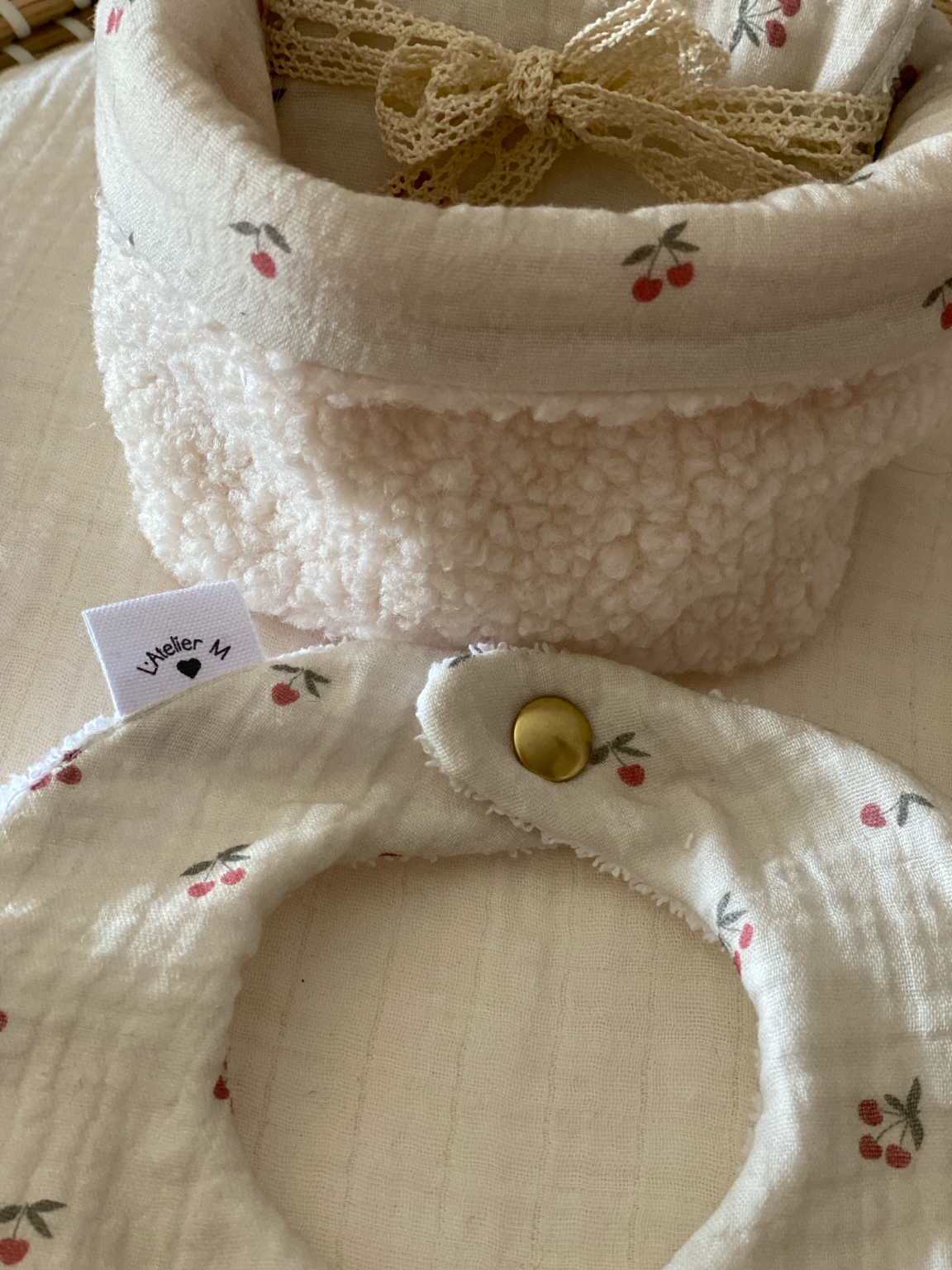 Duo panière et lingettes lavables