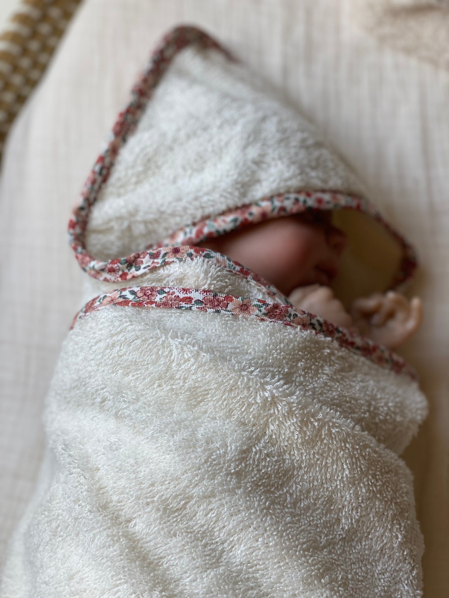 cape de bain bébé (75x75cm)